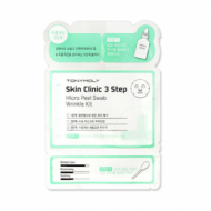�������-3 ���� �������������� ���� �� ����� ���� Tony Moly SKIN CLINIC 3 STEP MICRO PEEL SWAB_WRINKLE KIT