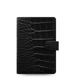 <span> Filofax Classic Croc Personal Ebony</span>